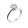 Кольцо Tiffany & Co Round Brilliant 1,01 ct I/VS1 Platinum (40800) №3