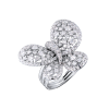 Кольцо  Butterfly 3,05 ct Round Cut Diamonds & White Gold кольцо - трансформер (41071) №2