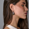 Серьги  Multigemstone White Gold (43306) №6