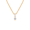 Подвеска CarlF.Bucherer Round Diamonds 0,36 ct F/SI & Yellow Gold (40343) №2