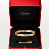 Браслет Cartier Love Classic Model Yellow Gold (Size 17) CRB6067517 (43653) №5