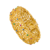Браслет  Vintage Yellow Gold Сuff Tree Bark (42696) №2