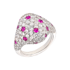 Кольцо RalfDiamonds Rubies & Diamonds & White Gold (40349) №2