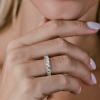 Кольцо  2,78 ct G/VS2 Round Cut Diamonds & White Gold (41013) №5