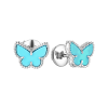 Серьги Van Cleef & Arpels Sweet Alhambra Turquoise Butterfly VCARN5JN00 (36287) №3