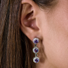 Серьги  Natural Amethist 4,8 ct Drop (42649) №5