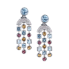 Серьги RalfDiamonds Topaz & Citrines & Tourmalines & Diamonds & White Gold RDE (38335) №2