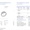 Кольцо  1,00 ct Princess Cut Diamonds & White Gold (42712) №4