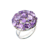 Кольцо  White Gold & Amethyst (43390) №2