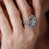 Кольцо Chanel L'Air 1,71 ct D/VVS2 Oval Brilliant (37774) №9