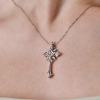 Крест Maximilian 0,48 ct Diamond Cross Pendant with Chain HUGN-8/B0050 (40593) №4