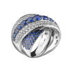 Кольцо RalfDiamonds Deep Blue Sapphire 3.96 ct & White Diamonds 1.96 ct RDR (36688) №8