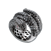 Кольцо  SNAKE BLACK DIAMONDS 6.80 ct (40942) №2