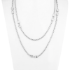 Колье  10,45 ct Round & Baguette Diamonds & White Gold (40426) №3