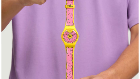 Коллаборация Swatch и The Simpsons