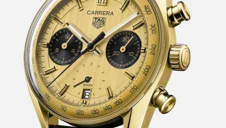 Золотая Carrera от TAG Heuer