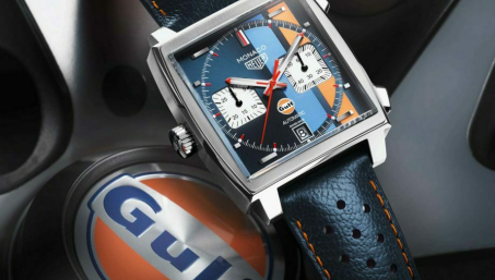 TAG Heuer и Gulf объединились, чтобы создать новые неповторимые часы