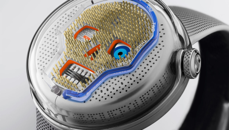 Компания HYT представляет часы, созданные с использованием жидкой технологии.