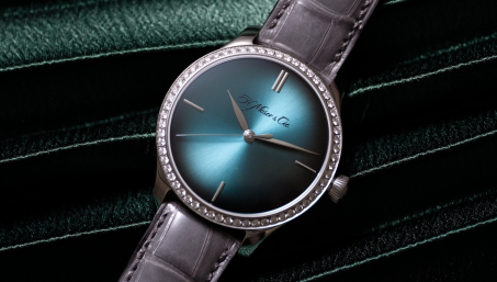 Бриллианты и сталь в новинке от H. Moser & Cie