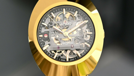 Золотой скелетон Rado DiaStar