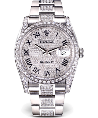 Datejust diamond clearance rolex
