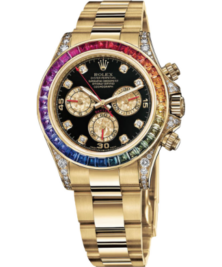 Daytona rainbow yellow gold cheap