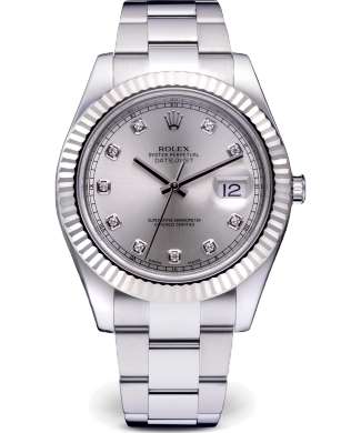 Datejust 2 silver dial hot sale