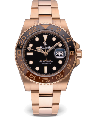 Rose gold gmt master ii on sale