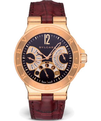 Bulgari diagono retrograde hotsell day date moonphase